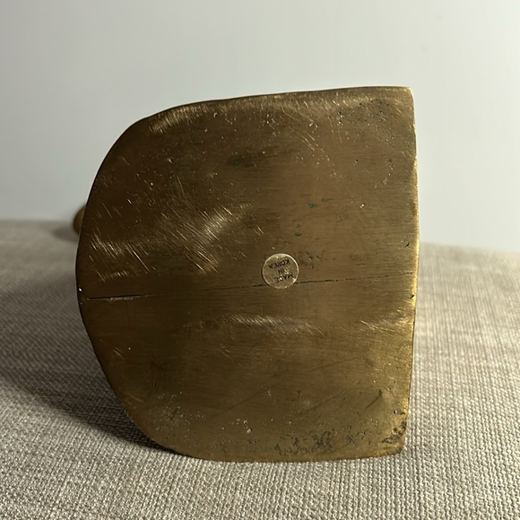 Vintage (1) Tall Brass Duck Head Bookend - Picture 7 of 10